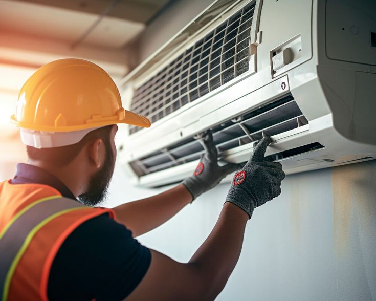 Norwalk AC & Furnace Repair technicians at work in Norwalk